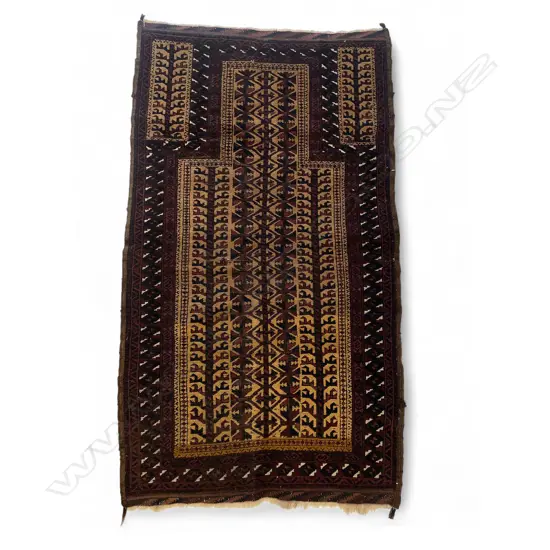 A Beluch prayer rug,